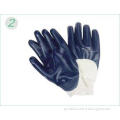 Customized Industrial Safety Heavy Duty Blue Nitrile Coated